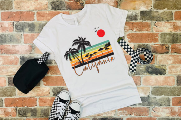 California T-shirt Vector SVG EPS PNG
