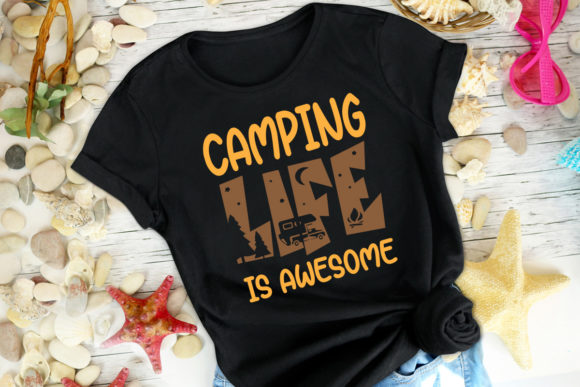 Camping Life T-shirt SVG EPS PNG