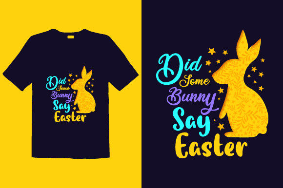 Easter Day T-shirt Design 020: Graphics & Print Templates