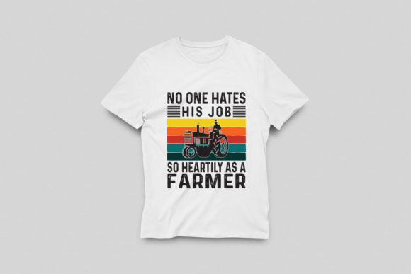 Farmer T-shirt SVG EPS PNG: Graphics for Print Templates