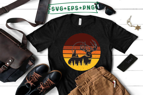 Hunting T-shirt Design SVG EPS PNG
