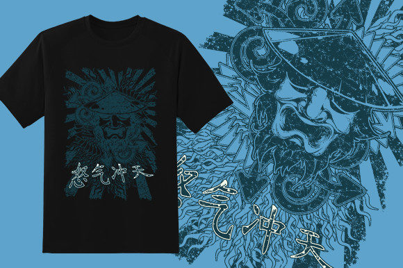 Scary Tattoos with Skulls T-Shirt Design: Graphics & Print Templates