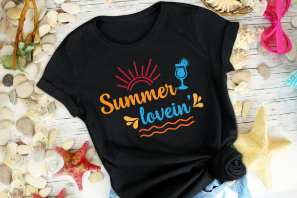 Summer Lovein T-shirt SVG for Print Templates
