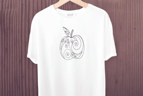 T-shirt Design Apple: Graphics & Print Templates