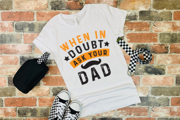 When in Doubt Tshirt Design Graphics Print Templates